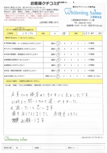 【お褒めのお言葉ありがとうございます♪】